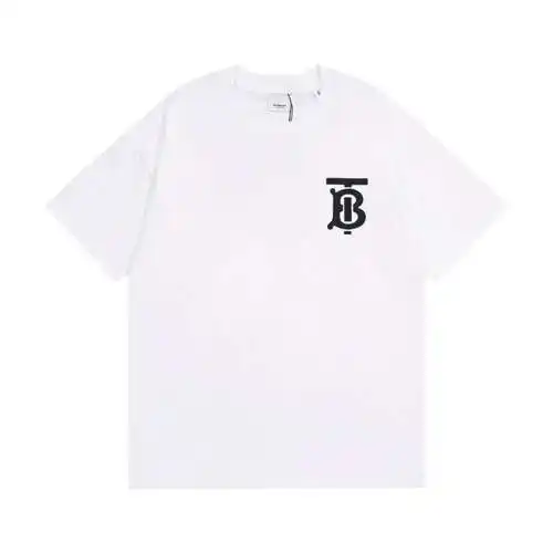 Camiseta de manga corta con cinta y logo en el pecho TB clásico BBR Burberry 24ss
