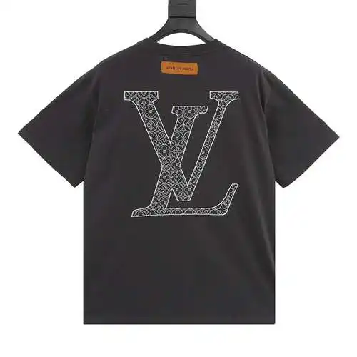 Camiseta de manga corta con logo bordado de 1V Heavy Industry
