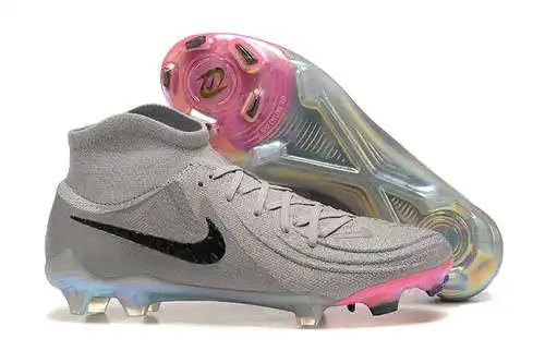 Llegada) Zapatillas de fútbol Nike Yuesha FG de caña alta, impermeables y totalmente tejidas, NIKE P