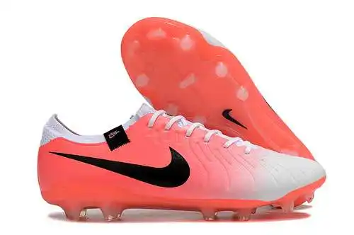 Llegada) Los nuevos y legendarios zapatos de fútbol FG totalmente tejidos de décima generación de Ni