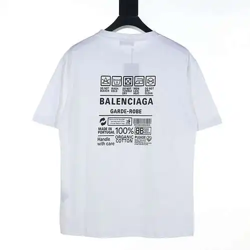Balenciaga camiseta BLCG de manga corta con logo medioambiental
