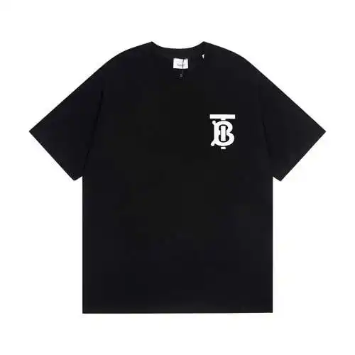 Camiseta de manga corta con cinta y logo en el pecho TB clásico BBR Burberry 24ss
