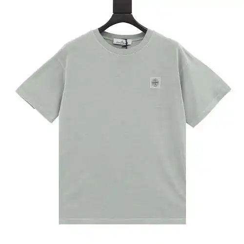 Camiseta ST Stone Island 24SS de manga corta con etiqueta pequeña