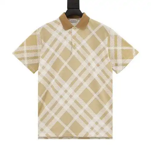 BBR nuevo polo de manga corta a cuadros