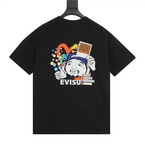 Camiseta estampada personalizada de moda EV 25ss