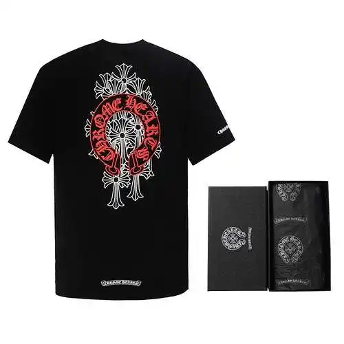 CH Crow Heart Horseshoe Cross Espuma Impresa Manga Corta
