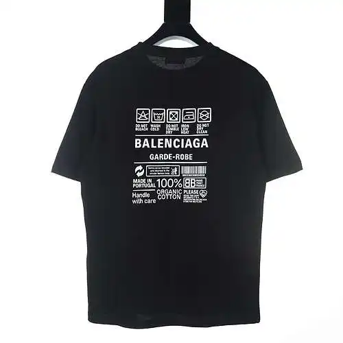 Balenciaga camiseta BLCG de manga corta con logo medioambiental