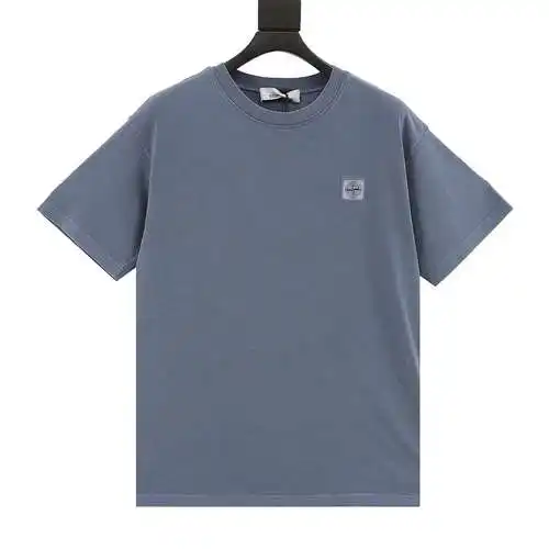 Camiseta ST Stone Island 24SS de manga corta con etiqueta pequeña