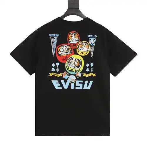 Camiseta con estampado retro de moda EV25ss