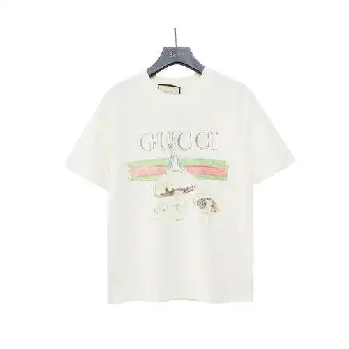 Camiseta Manga Corta GC/Gucci 24SS Peter Rabbit Mushroom