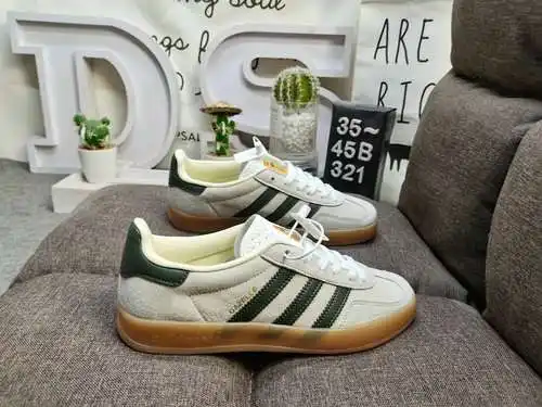 321D Zapatillas de deporte Adlidas originales Gazelle Indoor, auténticas, de tamaño medio, de nivel 