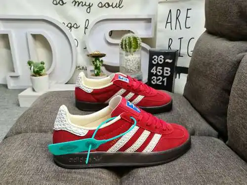 321D Zapatillas de deporte Adlidas originales Gazelle Indoor, auténticas, de tamaño medio, de nivel 