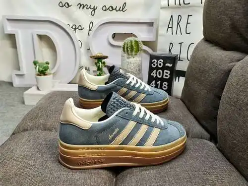 418DAdidas Originals Gazelle Bold W trébol suela gruesa de tres capas zapatillas deportivas informal