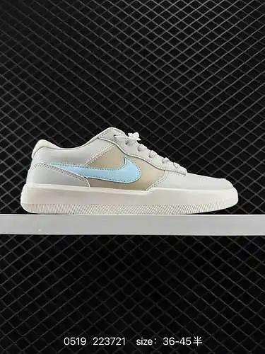 Zapatos deportivos informales de caña baja para patineta NK SB Force 8 Air Force 8 series Número de 