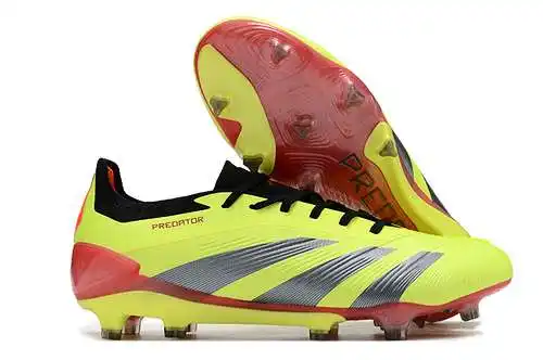 Llegada) Zapatillas de fútbol Adidas Falcon Essence totalmente tejidas de caña alta FG con cordones 