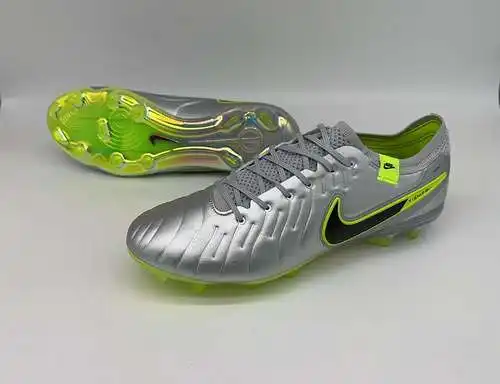 (Llegaron) Los nuevos y legendarios zapatos de fútbol FG totalmente tejidos de décima generación de 