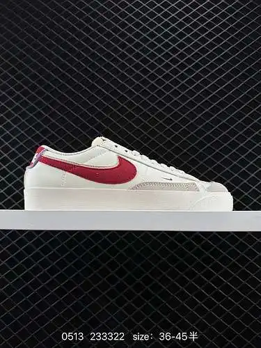 NIKE BLAZER MID '77 Zapatillas deportivas clásicas vibrantes con tres ganchos para hombre y mujer Nú