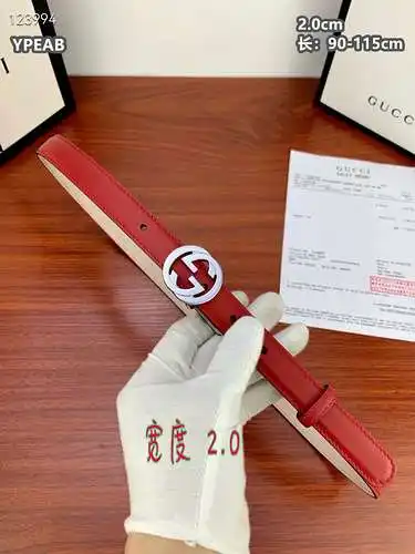 Cinturón GUCCI Venta al por mayor Cinturón Gucci para niñas Venta al por mayor Material de cuero gen