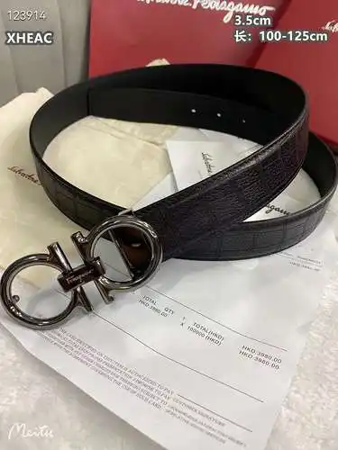 Cinturón Ferragamo al por mayor Cinturón Ferragamo para niños al por mayor Material de cuero genuino