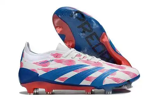 Llegada) Zapatillas de fútbol Adidas Falcon Essence totalmente tejidas de caña alta FG con cordones 