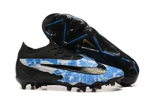 Llegada) Zapatillas de fútbol Nike bajas Phantom GX de doble capa impermeables de seda de pescado to