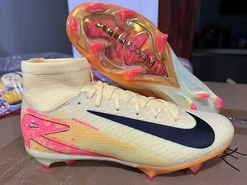 Llegada) Zapatos de fútbol FG Nike Mercurial de 16.a generación de caña alta, incorporados y totalme
