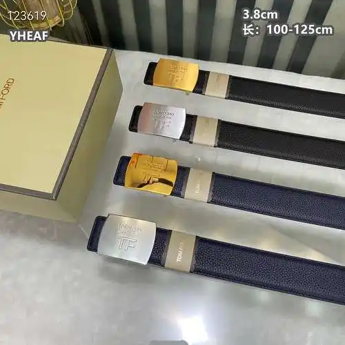 TOM FORD cinturón al por mayor TF Tom Ford cinturón para niños al por mayor material de cuero genuin