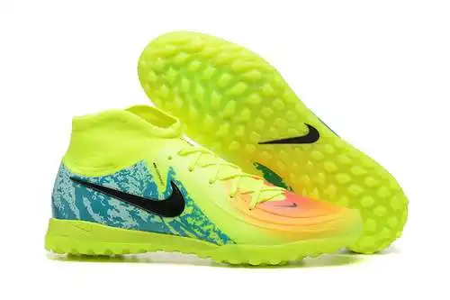(Llegó) Nike Yuesha caña alta con tachuelas totalmente tejidas Nike Phantom GX II Luna EliteTF39-45