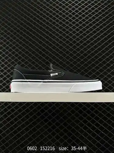 8 Vans Classic Slip-On Vans zapatillas clásicas de corte bajo, versátiles, informales, de una pierna
