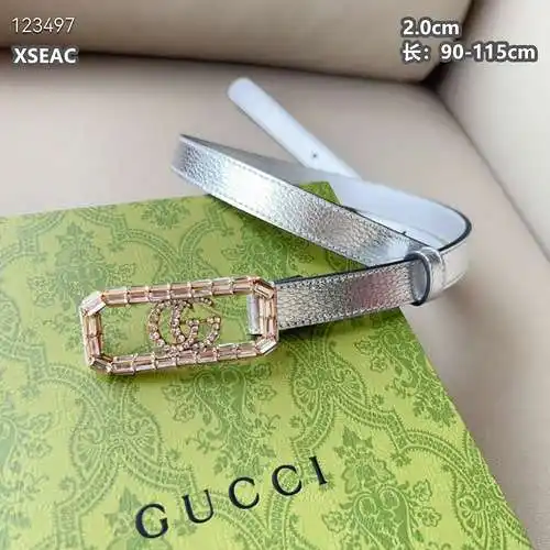 Cinturón GUCCI Venta al por mayor Cinturón Gucci para niñas Venta al por mayor Material de cuero gen