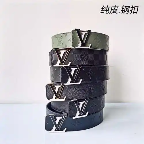 Cinturón LOUIS VUITTON al por mayor LV Louis Vuitton cinturón para hombre al por mayor material de c