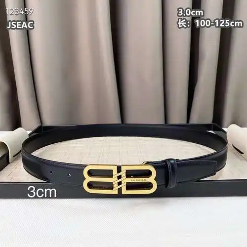 Cinturón BALENCIAGA al por mayor Cinturón para niñas Balenciaga al por mayor material de cuero genui