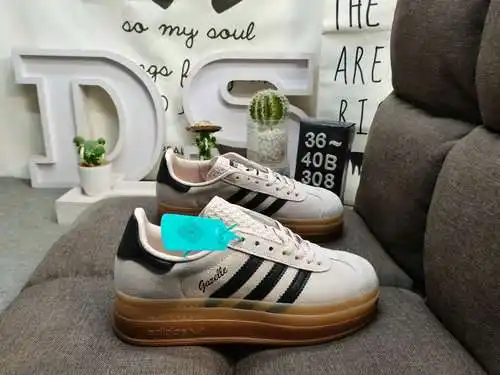 308DAdidas Originals Gazelle Bold W trébol suela gruesa de tres capas zapatillas deportivas informal