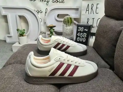 699D Adidas VL Court 2.0 NEO series zapatillas casual transpirables, cómodas y ligeras