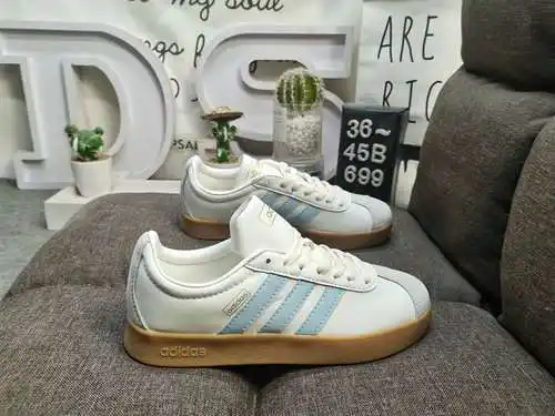 699D Adidas VL Court 2.0 NEO series zapatillas casual transpirables, cómodas y ligeras