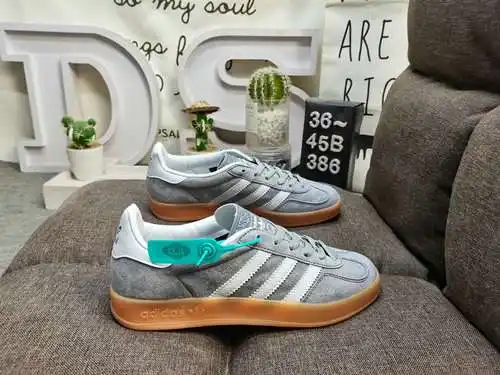 386D Zapatillas Adlidas originales Gazelle Indoor, auténticas, de tamaño medio, de nivel empresarial