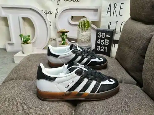 321D Zapatillas de deporte Adlidas originales Gazelle Indoor, auténticas, de tamaño medio, de nivel 