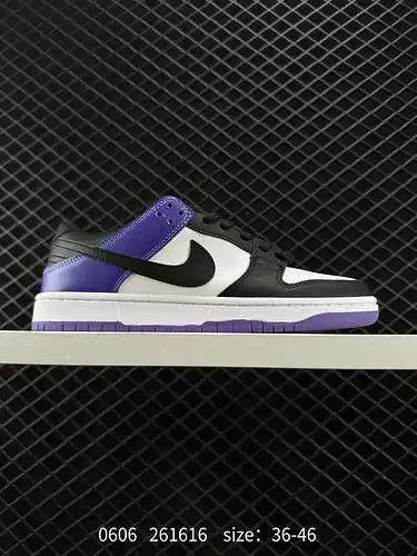 8 Nike Nike SB Dunk Low "Court Purple" SB zapatos de skate casuales de moda de caña baja N