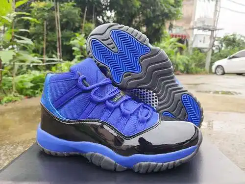 jordan11 zafiro azul negro 40-47