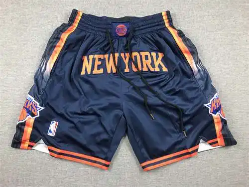 Pantalones de bolsillo Knicks Pantalones con anuncio azul oscuro