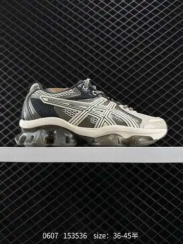 8 Zapatillas ASICS Gel-Quantum Kinetic retro informales para hombre, suela gruesa que realza los zap