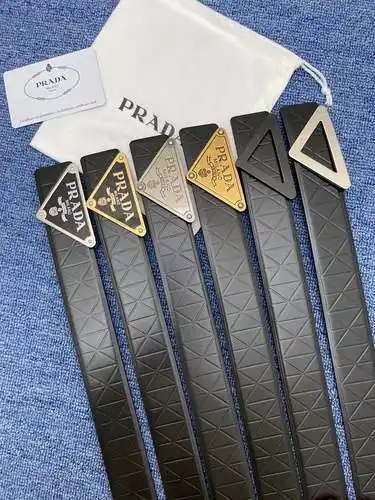 Cinturón PRADA Venta al por mayor Cinturón Prada para niños Venta al por mayor Material de cuero gen