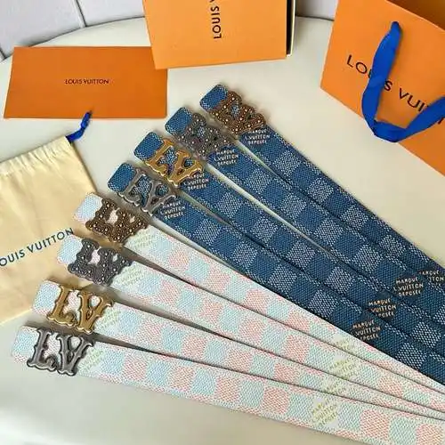 Cinturón LOUIS VUITTON al por mayor LV Louis Vuitton cinturón para hombre al por mayor material de c