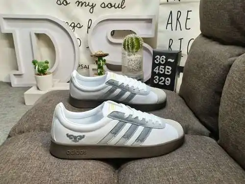 329D Adidas VL Court 2.0 NEO series zapatillas casual transpirables, cómodas y ligeras