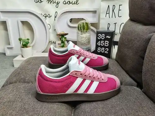862D Adidas VL Court 2.0 NEO series zapatillas casual transpirables, cómodas y ligeras