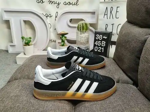 021D Zapatillas de deporte Adlidas originales Gazelle Indoor, auténticas, de tamaño medio, informale