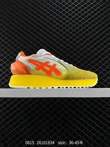 7 ASICS Onitsuka Tiger MOAGE CO malla transpirable suela gruesa aumento hombres y mujeres zapatos de