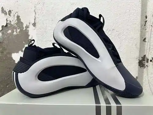 Azul oscuro y blanco 40-46