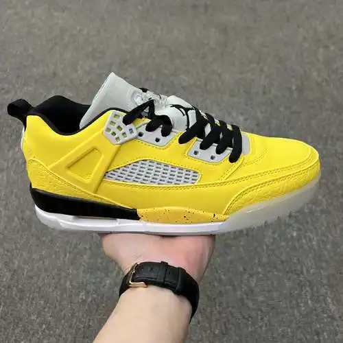 Air Jordan 3.5 Spizike Low "Lightning" low amarillo gris AJ3.5 jordan3.5 low state electri