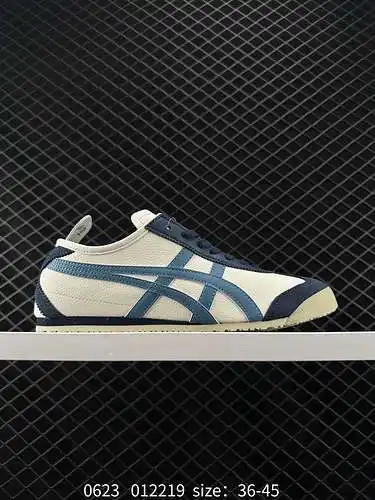 Suministro especial de 9 canales Volumen corriente del segundo piso Onitsuka Tiger MEXICO 66 blanco 